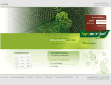 Tablet Screenshot of agronutrition.com